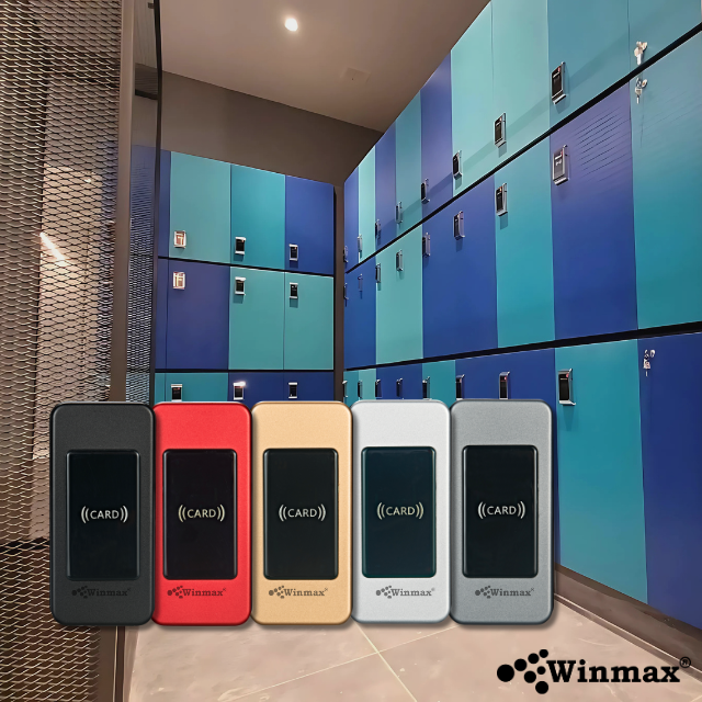 Winmax Locker Lock RFID for lockers, wardrobes, sauna cabinets, model WN-128