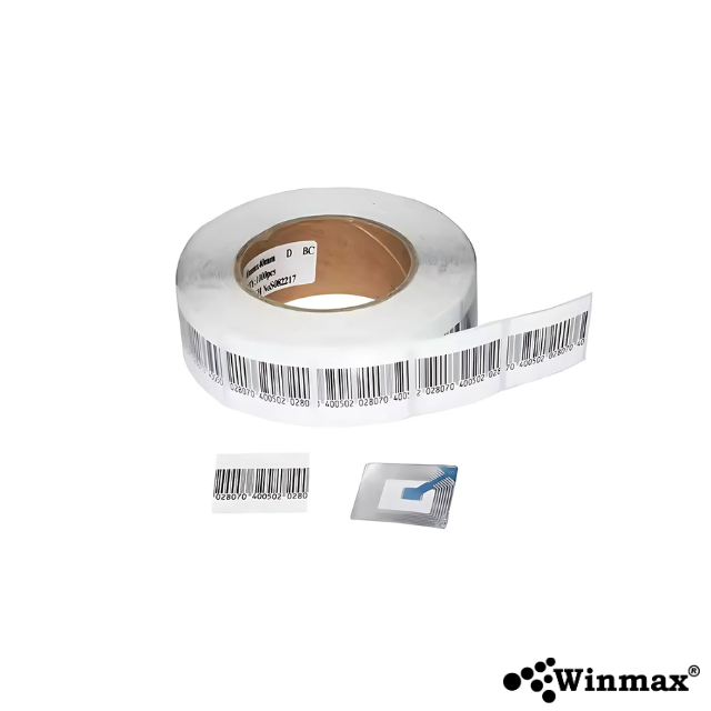 Anti-theft barcode sticker Soft Tag RF 8.2MHzl 
