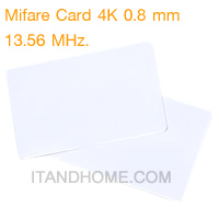 บัตรมายแฟร์ Mifare 4K MFC4K