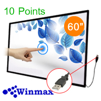 จอทัชสกรีน จอสัมผัส มัลติทัช Touch screen ขนาด 60 นิ้ว 10 Point Winmax-T108