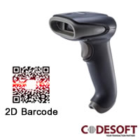 เครื่องสแกนบาร์โค้ด Code Soft รองรับบาร์โค้ด 1D 2D QR Code