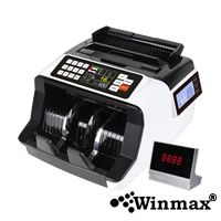 เครื่องนับธนบัตรตรวจจับธนบัตรปลอม รวมมูลค่าธนบัตร Winmax-AL7200
