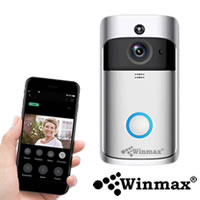 Video Doorbell วีดีโอดอร์เบลล์ กล้องตาแมว ดูผ่านมือถือ VDB0004