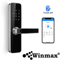 กลอนประตูดิจิตอล Winmax ควบคุมผ่าน Smart Phone APP Digital Door Lock รุ่น H31B