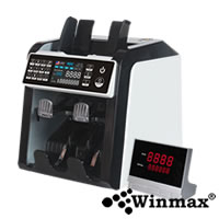เครื่องนับธนบัตร ปุ่มกดสัมผัส คัดแยกชนิดและรวมมูลค่าธนบัตร รุ่น Winmax-AL950 Winmax-AL950