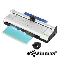 เครื่องเคลือบบัตร 6in1 ปรับร้อนเย็นได้ ขนาด A3 พร้อมที่ตัดกระดาษ Winmax-OL381 Winmax-OL381