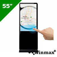 จอแสดงโฆษณาแบบดิจิตอล Winmax Digital Signage 55 นิ้ว แบบจอทัชสกรีน รุ่น Winmax-DST55