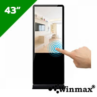 จอแสดงโฆษณาแบบดิจิตอล Winmax Digital Signage 43 นิ้ว แบบจอทัชสกรีน รุ่น Winmax-DST43 Winmax-DST43