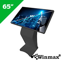 ตู้คีออสทัชสกรีน Winmax Kiosk ขนาด 65 นิ้ว รุ่น Winmax-K065