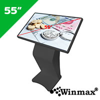 ตู้คีออสทัชสกรีน Winmax Kiosk ขนาด 55 นิ้ว รุ่น Winmax-K055