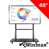 65 Inch Smart Touch Screen Interactive Whiteboard for Education / Conference Meeting Winmax-WM65