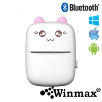 เครื่องปริ้นข้อความ รูปถ่าย จากสมาร์ทโฟนผ่าน Bluetooth โดยไม่ต้องใช้หมึก Winmax-Mini-P1P