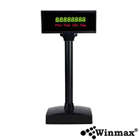 จอแสดงราคา Display Customer จอแสดงผลตัวเลข Winmax-PCD02 สีดำ Winmax-PCD02