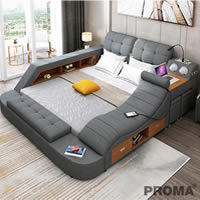 8in1 เตียงอัจฉริยะมัลติฟังก์ชั่น สายเทคโนโลยีห้ามพลาด PROMA Smart Bed ขนาด 6 ฟุต PROMA-Modera-02