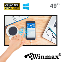คีออสทัชสกรีน จอทัชสกรีน Winmax Kiosk ขนาด 49 นิ้ว รุ่น Winmax-K049A