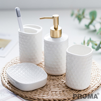 Simple Ceramic Bathroom Four Piece Wash Set Bathroom