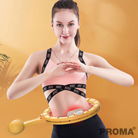 Fitness Hula Ring Hoop Fat Burning Massage Smart Weighted Lose
