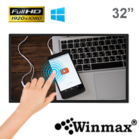 คีออสทัชสกรีน จอทัชสกรีน Winmax Kiosk ขนาด 32 นิ้ว รุ่น Winmax-K032A