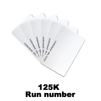 ѵ Proximity Card 0.8 mm 125 KHz ѹ HIP Proximity Card 0.8 mm 125 KHz Run Number HIP