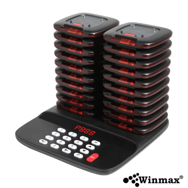 ྨ¡ 20  Wireless Queue Calling System Winmax-P732 Winmax-P732
