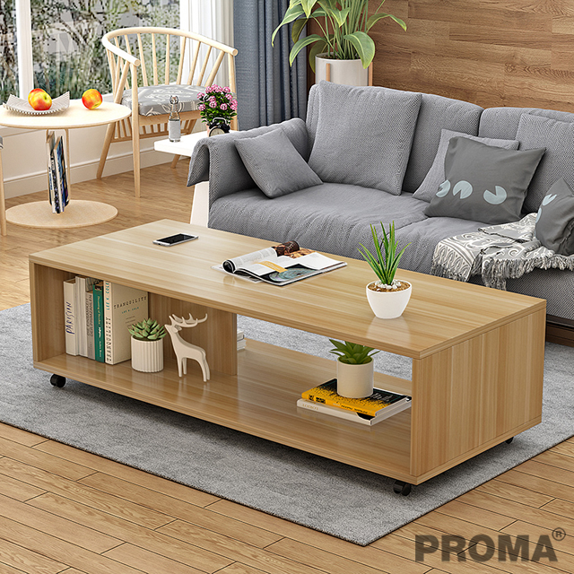 Small Table Removable Coffee Table Wooden