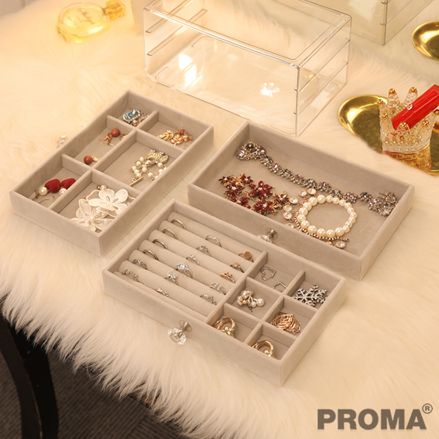 Storage Box Earrings Rings Accessories Jewelry Rack