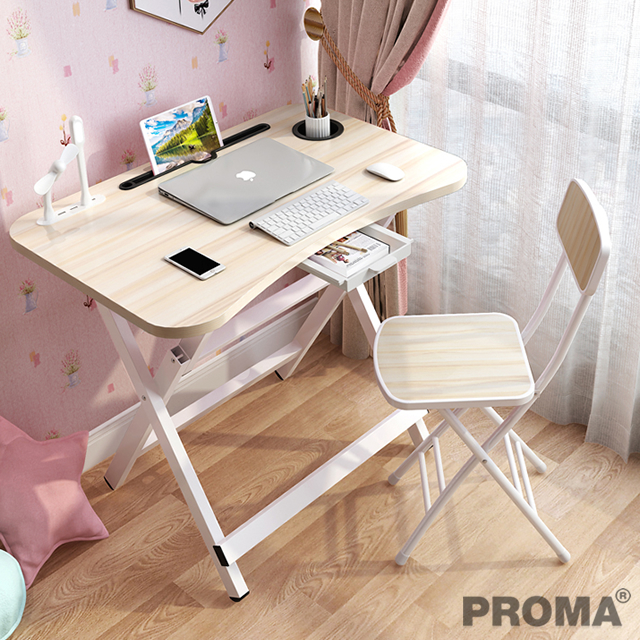 Folding Table Children Study Table Desk and Chair