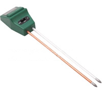 3-in-1 Moisture Meter with Light & PH Test Function