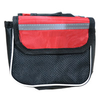 bicycle bag Transportation bike bag (Black-Red Color)