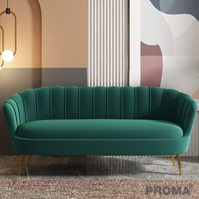 Couch Armchair Loveseat Sofa Velvet Gold Leg