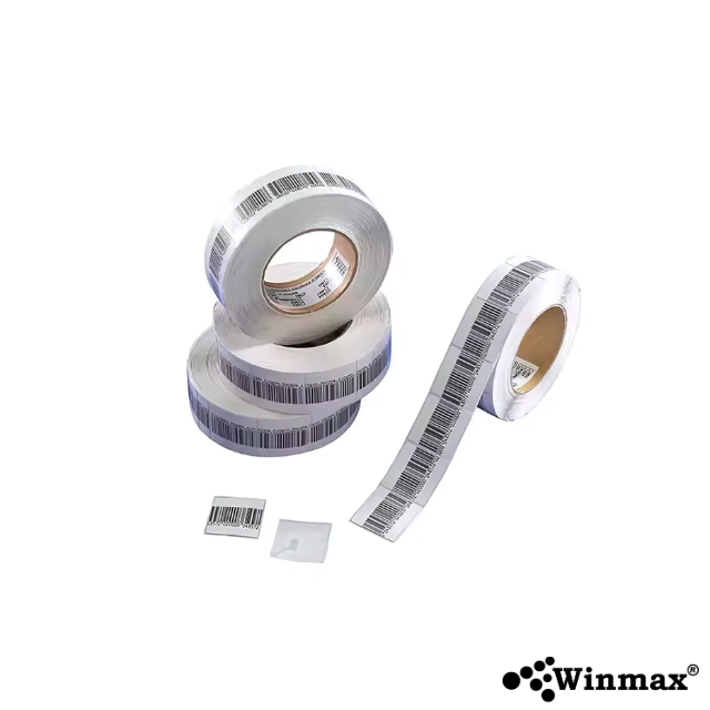 Anti-theft barcode sticker Soft Tag RF 8.2MHzl 
