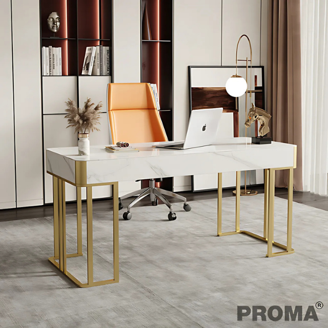 Home Office Desk Working Table and Chairs with 2 Drawer