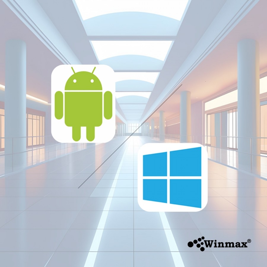 ป้ายโฆษณา LCD Bar Screen ขนาดใหญ่ 69.3 / 75 / 80 / 86 / 88 นิ้ว Digital Signage Bar Screen รุ่น Win463