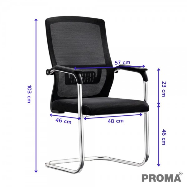 เก้าอี้หนังสำนักงานอเนกประสงค์ PROMA Leather Chair Office Multi-purpose  PROMA-C-62
