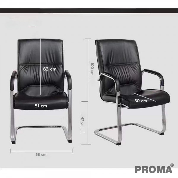 เก้าอี้หนังสำนักงานอเนกประสงค์ PROMA Leather Chair Office Multi-purpose  PROMA-C-62