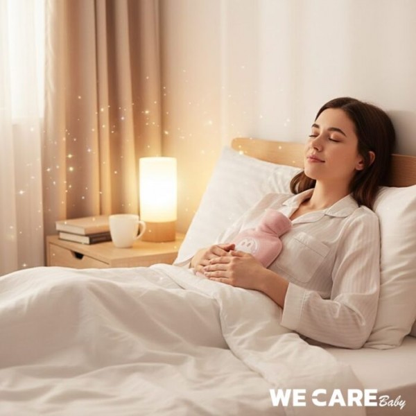 กระเป๋าน้ำร้อน 1000ml by WE CARE ประคบคลายอาการปวดเมื่อย กระตุ้นระบบไหลเวียนเลือด รุ่น Warmie