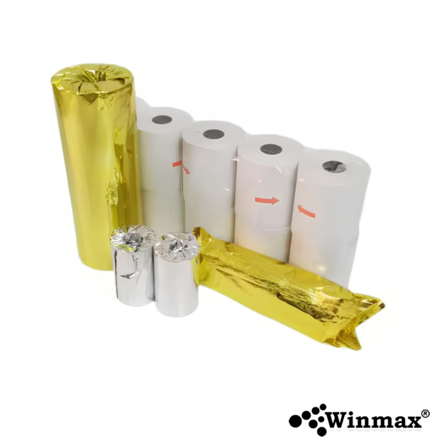 กระดาษพิมพ์สลิป Thermal Paper 80*80 mm. 10 ม้วน  กระดาษพิมพ์สลิป Thermal Paper 80*80 mm. 10 ม้วน