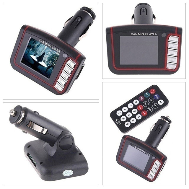 เครื่องแปลง MP3 MP4 FM สำหรับเล่นเพลงในรถยนต์