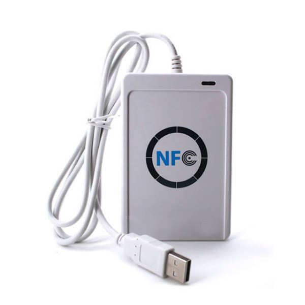 เครื่องอ่านบัตร NFC Card Reader IC Card 13.56MHz ACR122U-A9